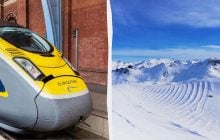 Из Лондона во Французские Альпы запускают "Лыжный поезд"