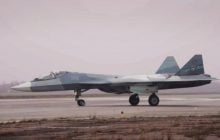 Су-57 вперше піднявся в небо з новим двигуном "п’ятого покоління"‎ (фото)