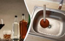 Остатки алкоголя из бокалов нельзя выливать в раковину: какого спиртного это касается