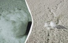 В Винницкой области увидели редкое зимнее явление (фото)