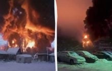 СБУ поразила крупную нефтебазу росрезерва в Ярославской области РФ, - источники (видео)