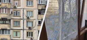 Киевлянка показала, как спасти окно от взрыва: нужны только ткань и крахмал