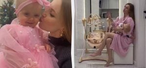 "Дякую, що обрала мене": зірка "Кріпосної" зворушливо звернулася до донечки