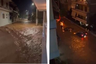 Затопленные улицы и закрытые школы: в Греции бушует масштабный шторм (видео)