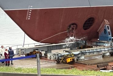 У Росії спустили на воду новий бойовий корабель (фото)