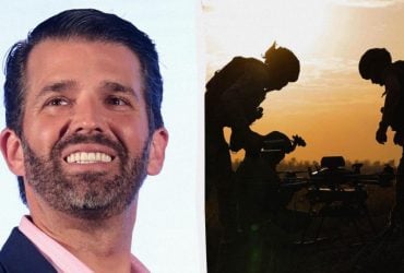 Син Трампа видав низку спекулятивних заяв про війну в Україні і українських біженців