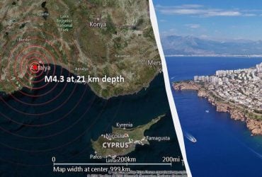 У Туреччині за добу сталося вже два землетруси магнітудою понад 4 бали