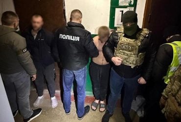 Вибухи у Києві: поліція показала відео затриманння російських терористів