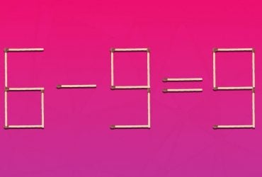 Загадка для гениев: сколько спичек надо передвинуть, чтобы равенство стало правильным