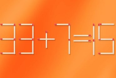 Треба перетягнути 2 сірники, і рівність стане правильною: швидкий IQ-тест