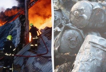 РФ масовано атакувала Одесу: масштабна пожежа охопила склад із бойлерами (фото, відео)