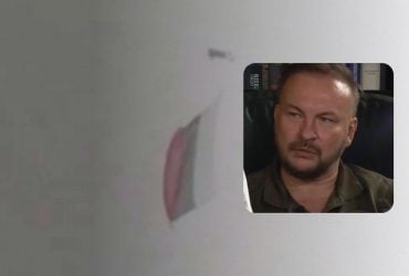 Дрон із російським прапором над Києвом: Флеш розповів, хто його запустив