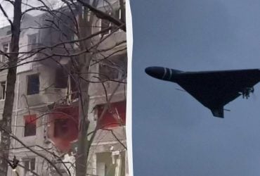 На Різдво в Чернігові російський дрон влучив у багатоповерхівку, загинула жінка (відео)