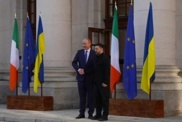 В Ірландії прокоментували інцидент з дронами під час візиту Зеленського