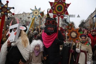 У Києві пройшла Різдвяна хода, присвячена захисникам України (фото)