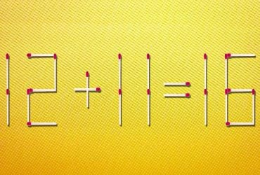 Який сірник треба перетягнути, щоб рівність стала правильною: простий тест-IQ