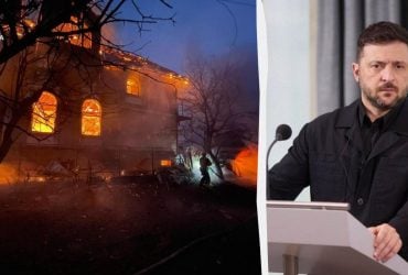 Зеленський: Росія запустила по Україні 500 дронів і 40 ракет