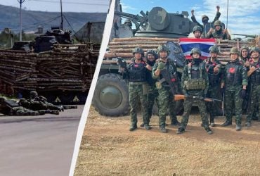 Таиланд модернизировал БТР украинского производства: древесиной маскируют машину от врага