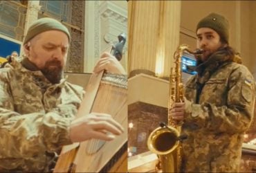 Напередодні Нового року "Культурні сили" презентували нову версію "Щедрика" (відео)