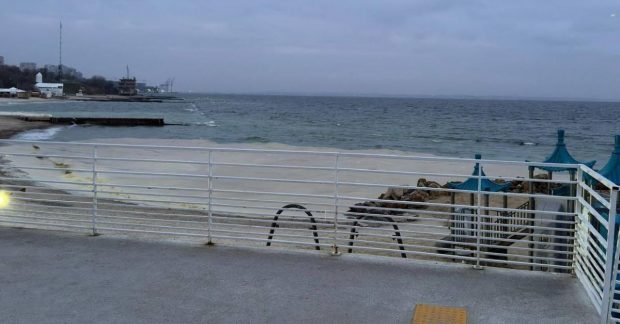 Розлив олії в Одесі