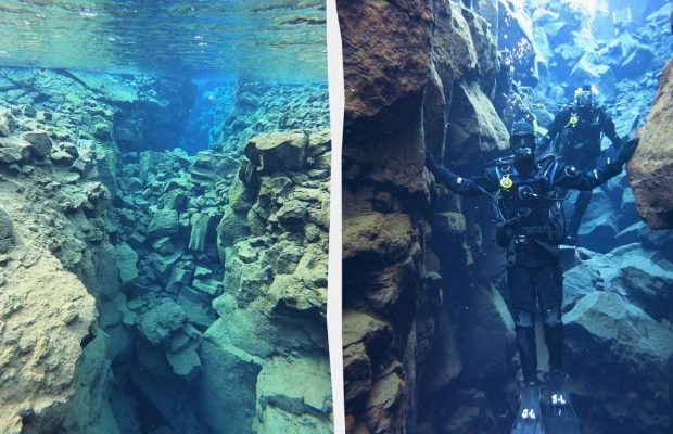 На Землі є місце, де можна поплавати у тріщіні між двома тектонічними плитами