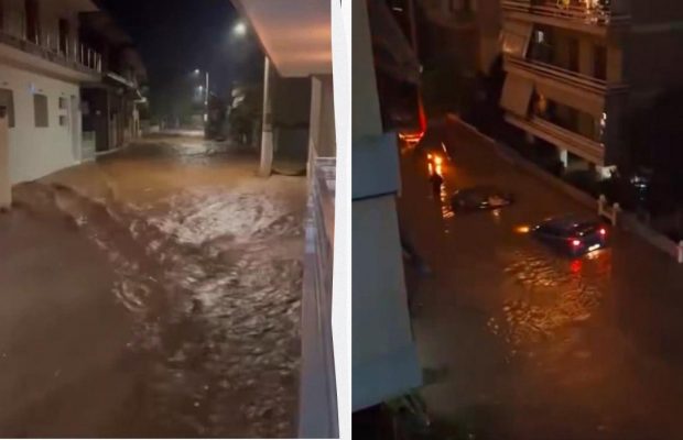Затоплені вулиці та закриті школи: у Греції вирує масштабний шторм (відео)