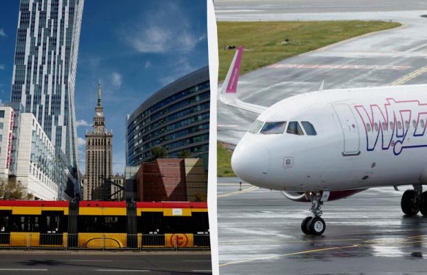 Wizz Air запускает пять новых маршрутов из главного аэропорта Польши