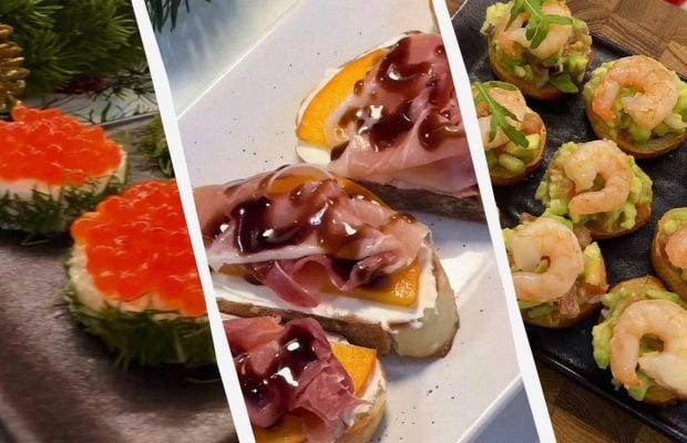 Дуже смачні бутерброди та брускети на Новий рік: першими відлітають зі столу