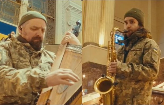 Накануне Нового года "Культурные силы" презентовали новую версию "Щедрика" (видео)