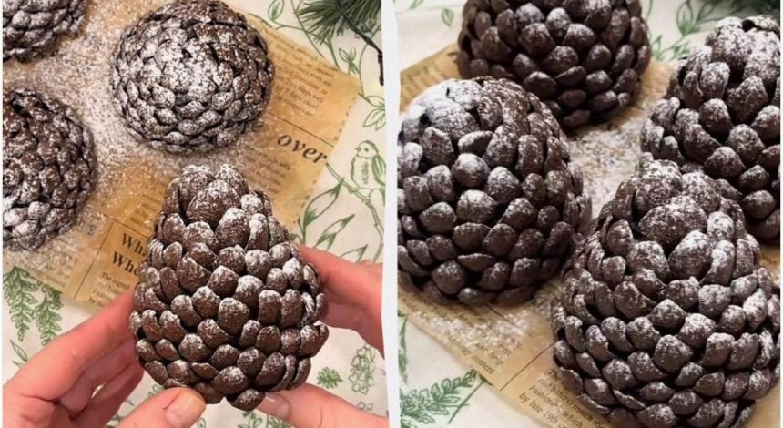 Елементарний десерт без випічки на Новий рік: ніжне тістечко "Шишки"