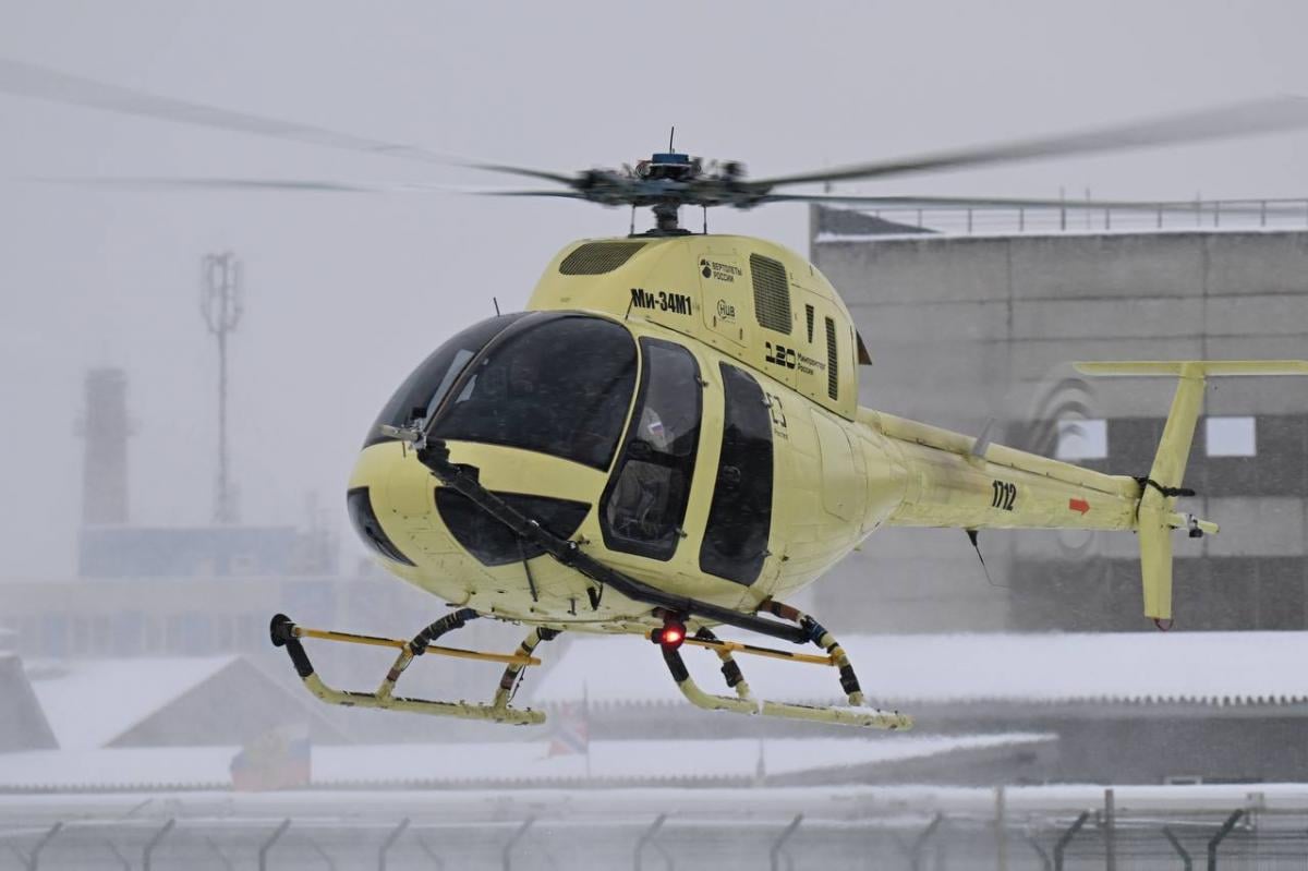Привид часів СРСР: Росія почала льотні випробування гелікоптера Мі-34М1 з новим двигуном