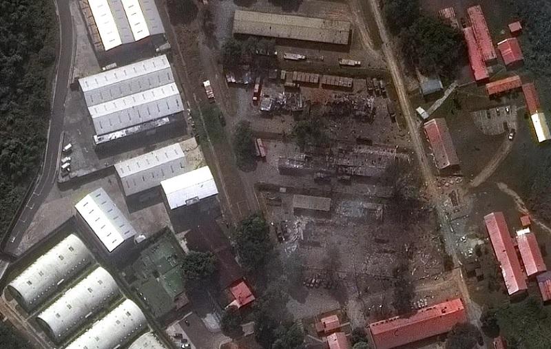 Появились спутниковые снимки пораженных США объектов в Каракасе