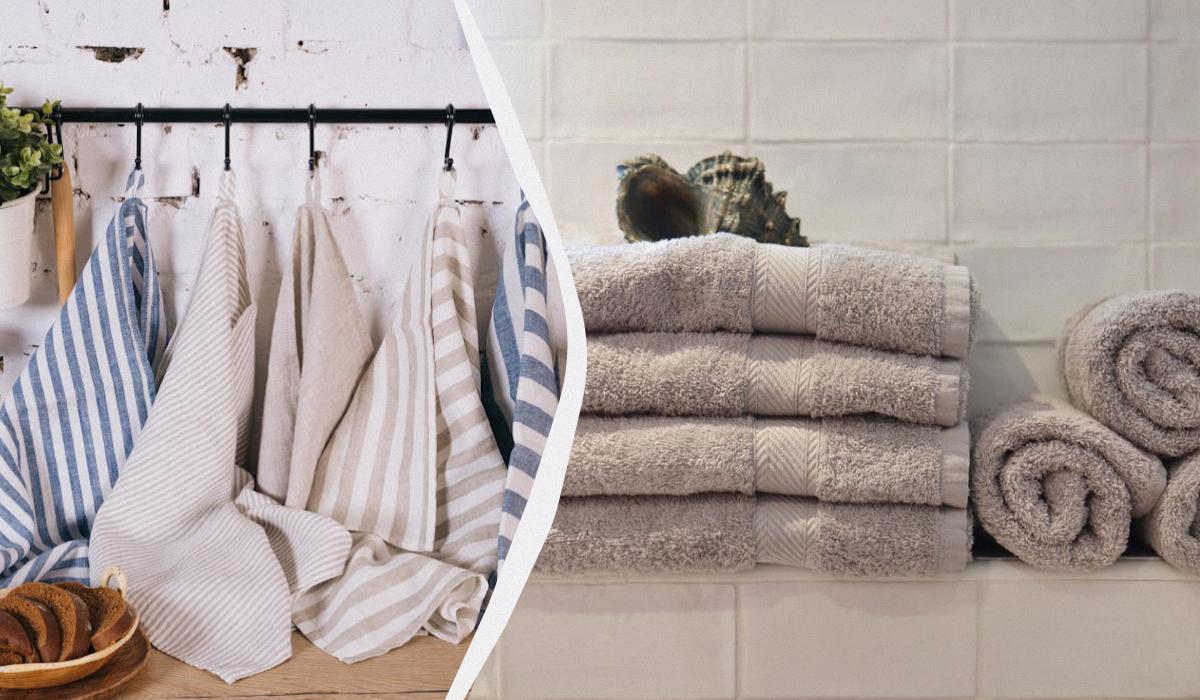 Як прибрати жорсткість махрових рушників