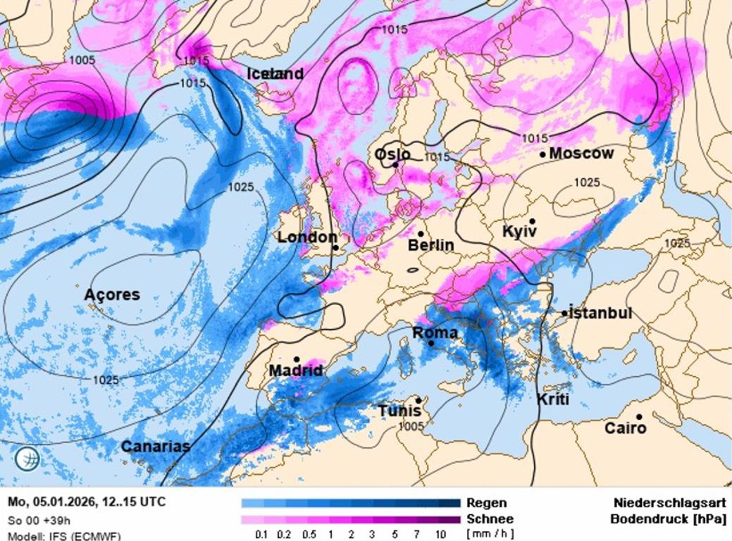 Одним областям - дощ, іншим - сніг: Діденко розповіла про погоду в Україні 5 січня