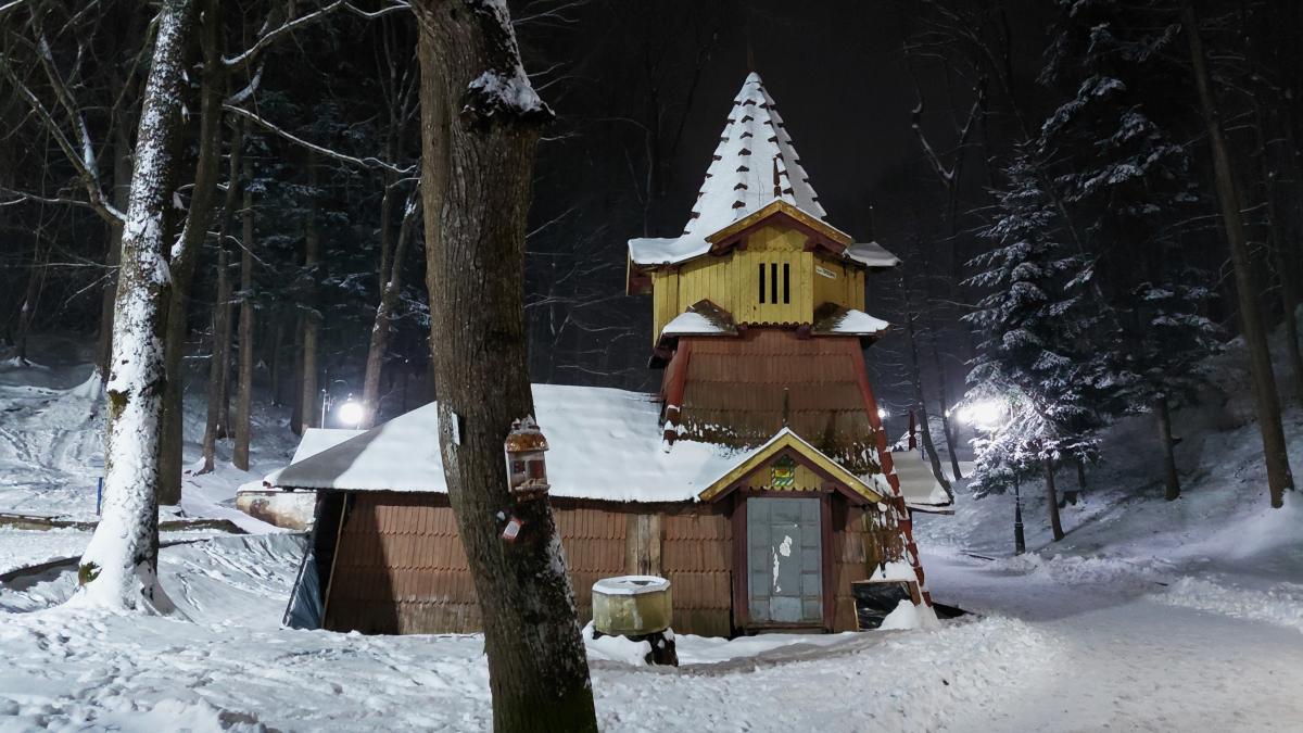 Рясні снігопади в Україні: Трускавець перетворився на справжню зимову казку (фоторепортаж)