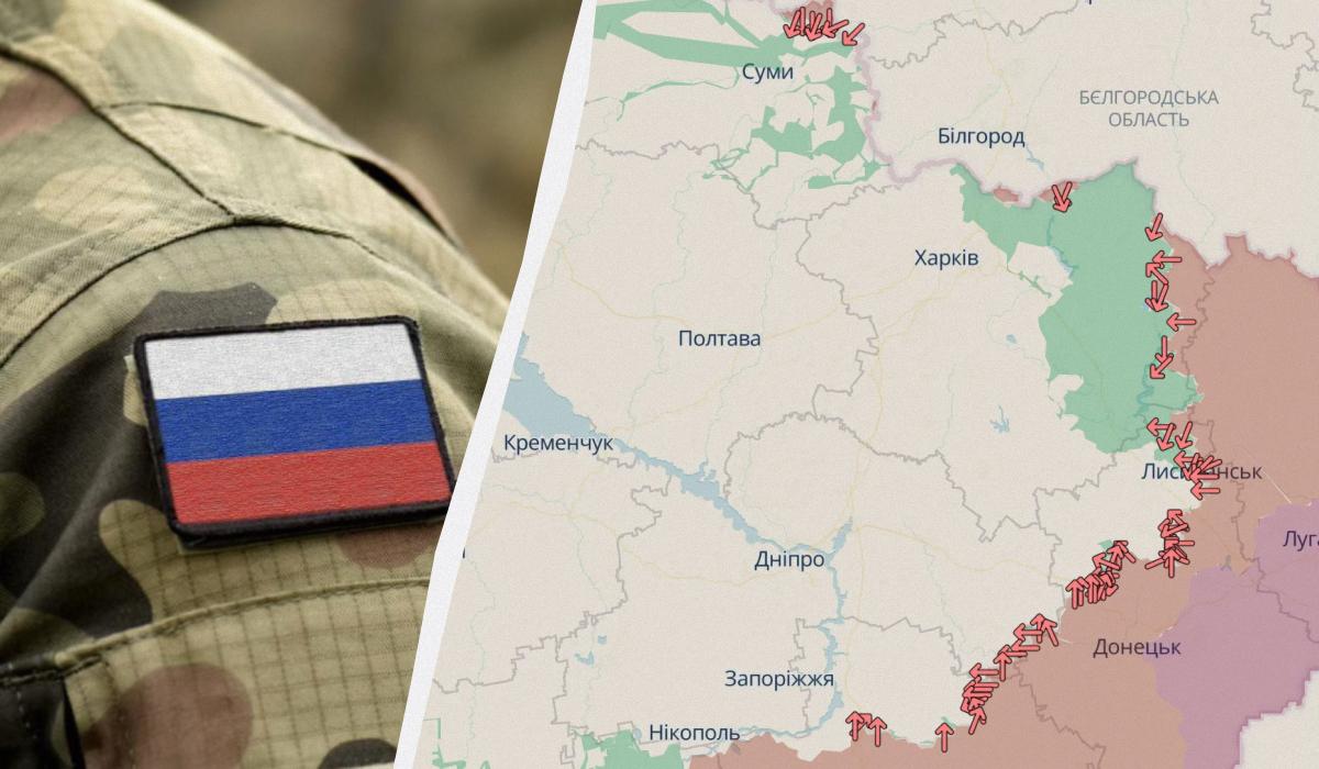 Враг оккупировал населенные пункты в Сумской и Донецкой областях, - DeepState