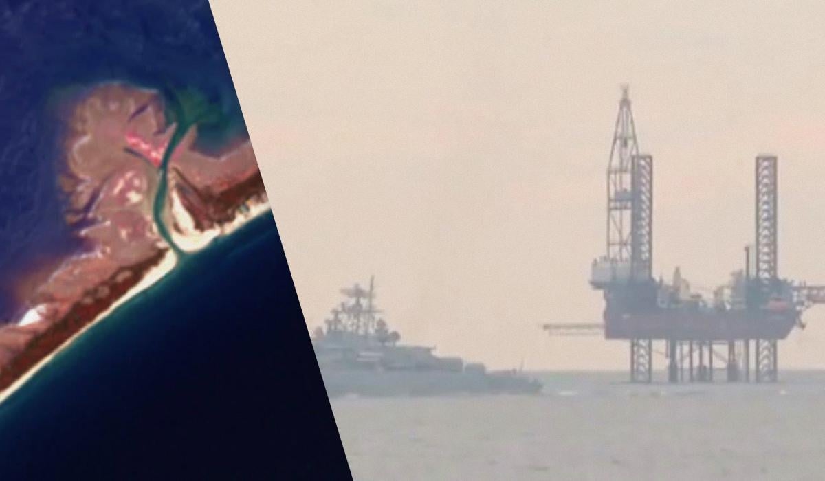 В Черном море горят 'Вышки Бойко': ученый объяснил, почему сейчас их невозможно потушить