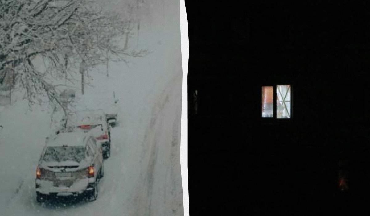 Непогода оставила часть Киевской области без света