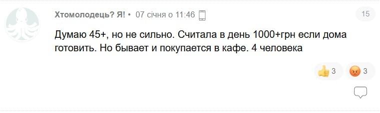 ціни на продукти в Україні