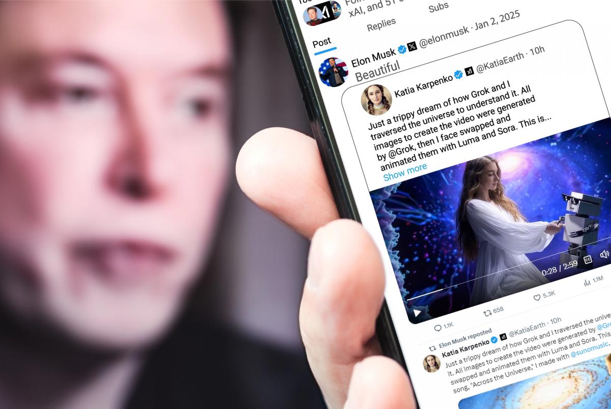 Paese blocca il chatbot di Elon Musk per immagini AI sessualizzate di donne