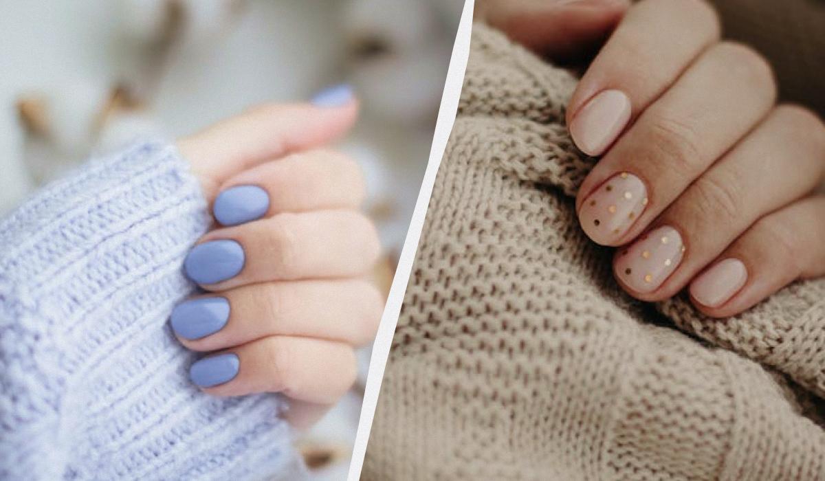 маникюр на зиму маникюр на зиму