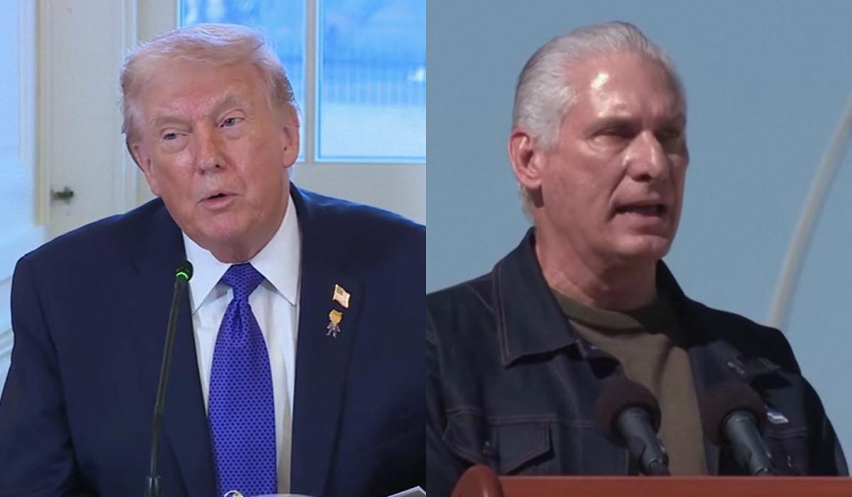 The Cuban president reacted to Trump's call to conclude an agreement with the United States