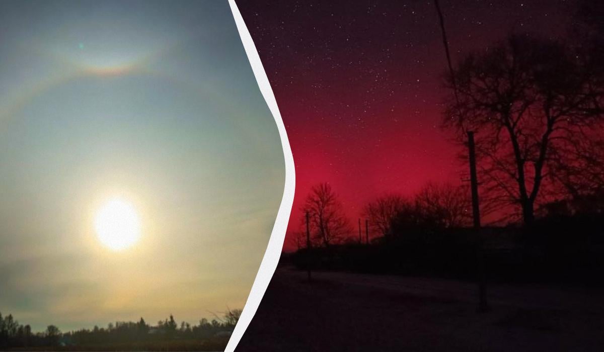 На Сумщині побачили одразу два рідкісних явища у небі (фото)