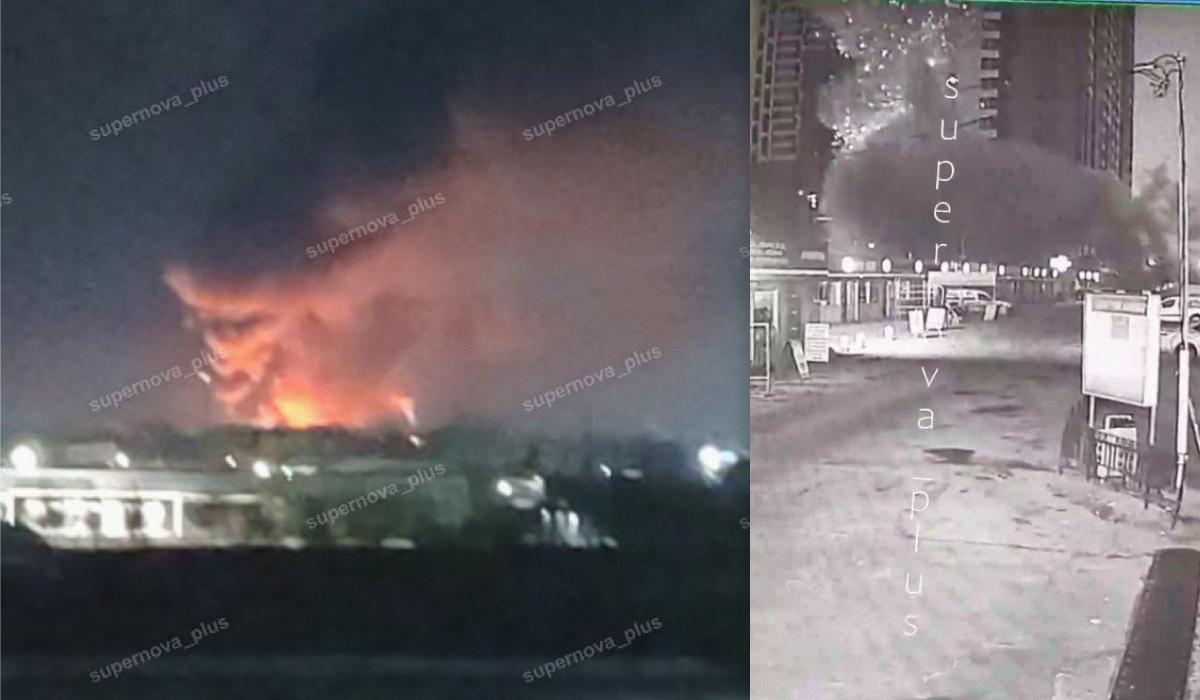 У Ростові після вибухів пожежа на великому заводі з виробництва фарби