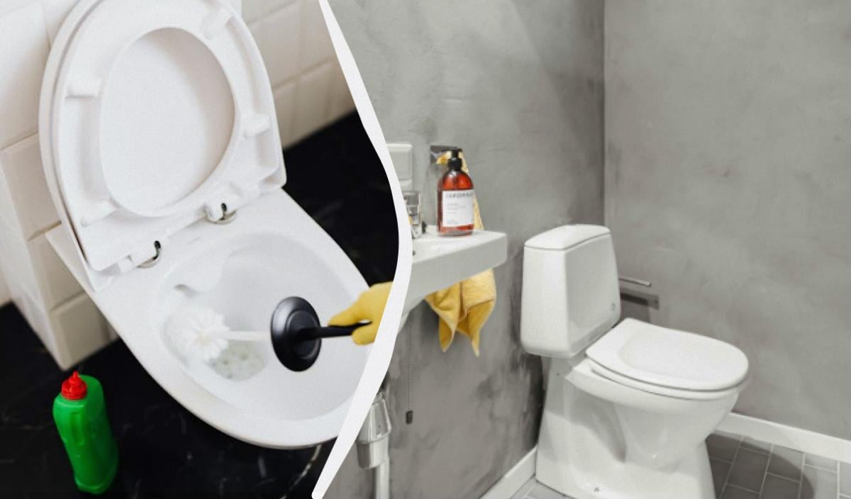 Як очистити унітаз від іржі та вапняного нальоту