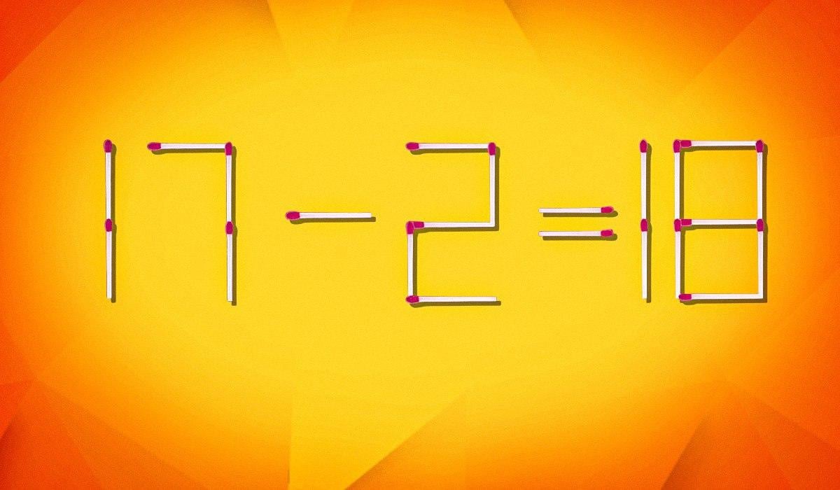 Куда переместить 1 спичку, чтобы равенство стало правильным: увлекательная головоломка