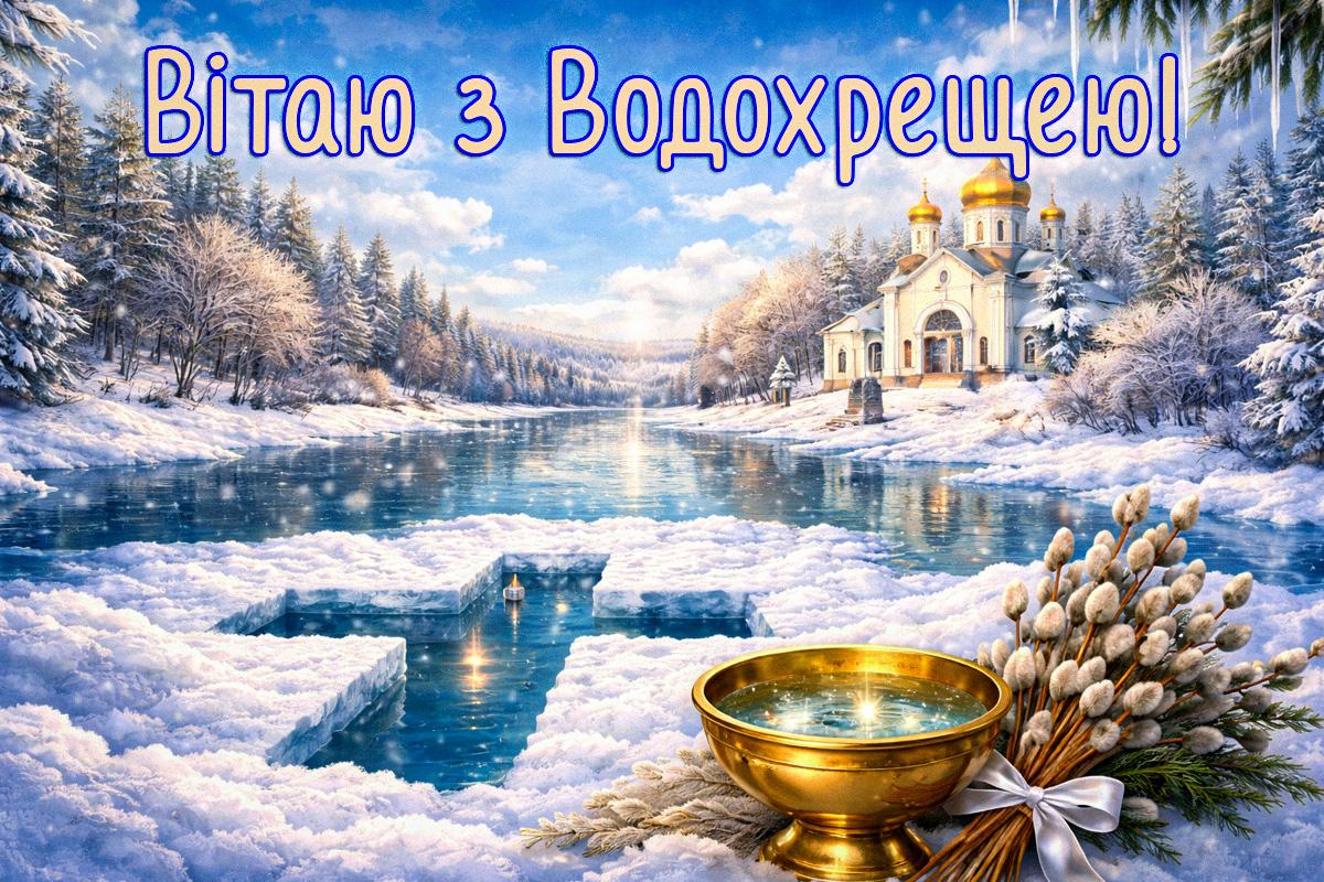 Привітання з Хрещенням Господнім Привітання з Хрещенням Господнім