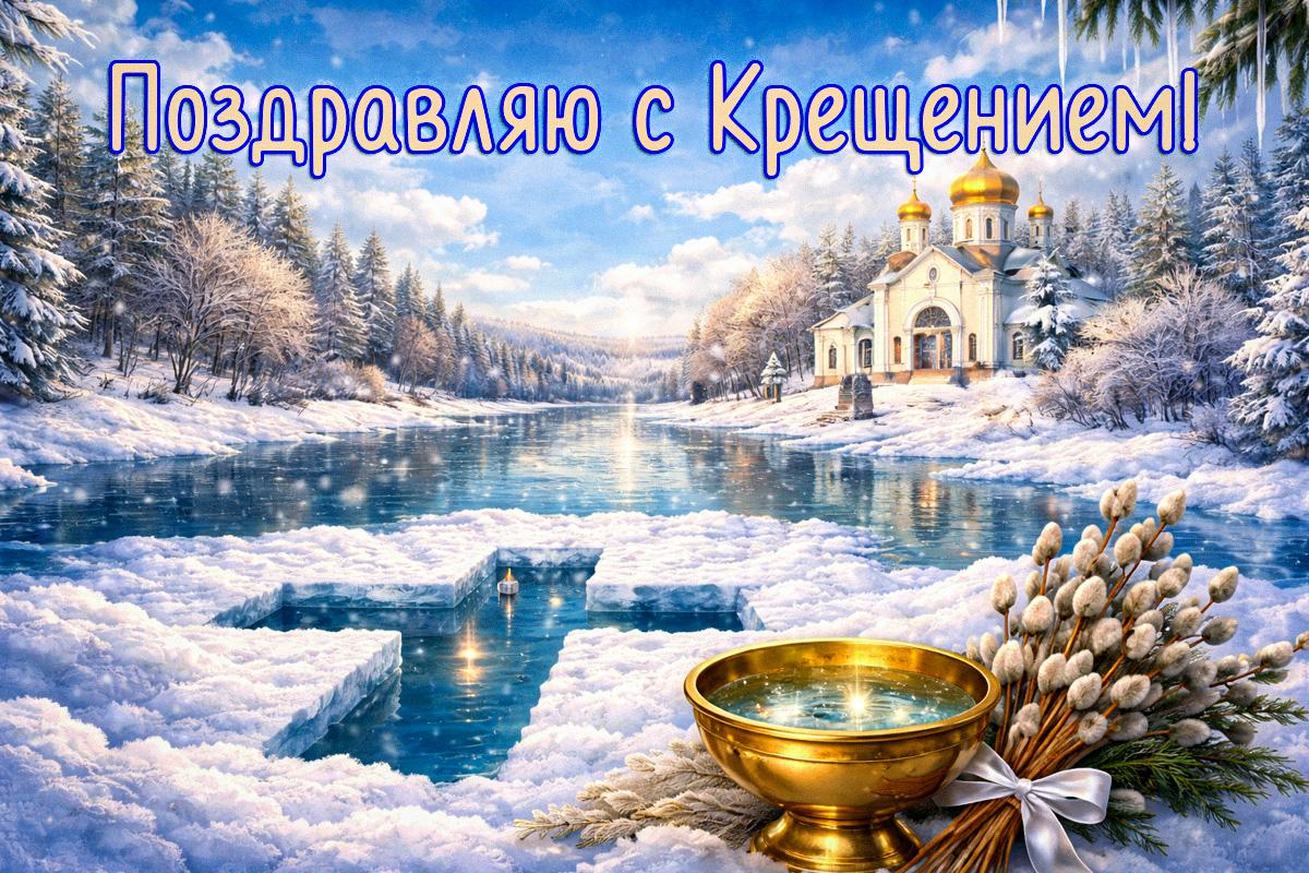Картинка с Крещением Картинка с Крещением