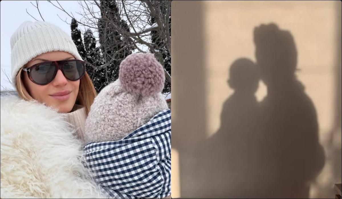 Леся Никитюк умилила сеть, показавшись с маленьким сыном на руках (фото)