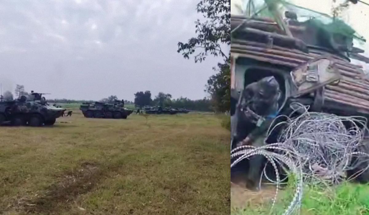 Таиланд применил модификации украинского БТР 3 в боях с Камбоджей (видео)